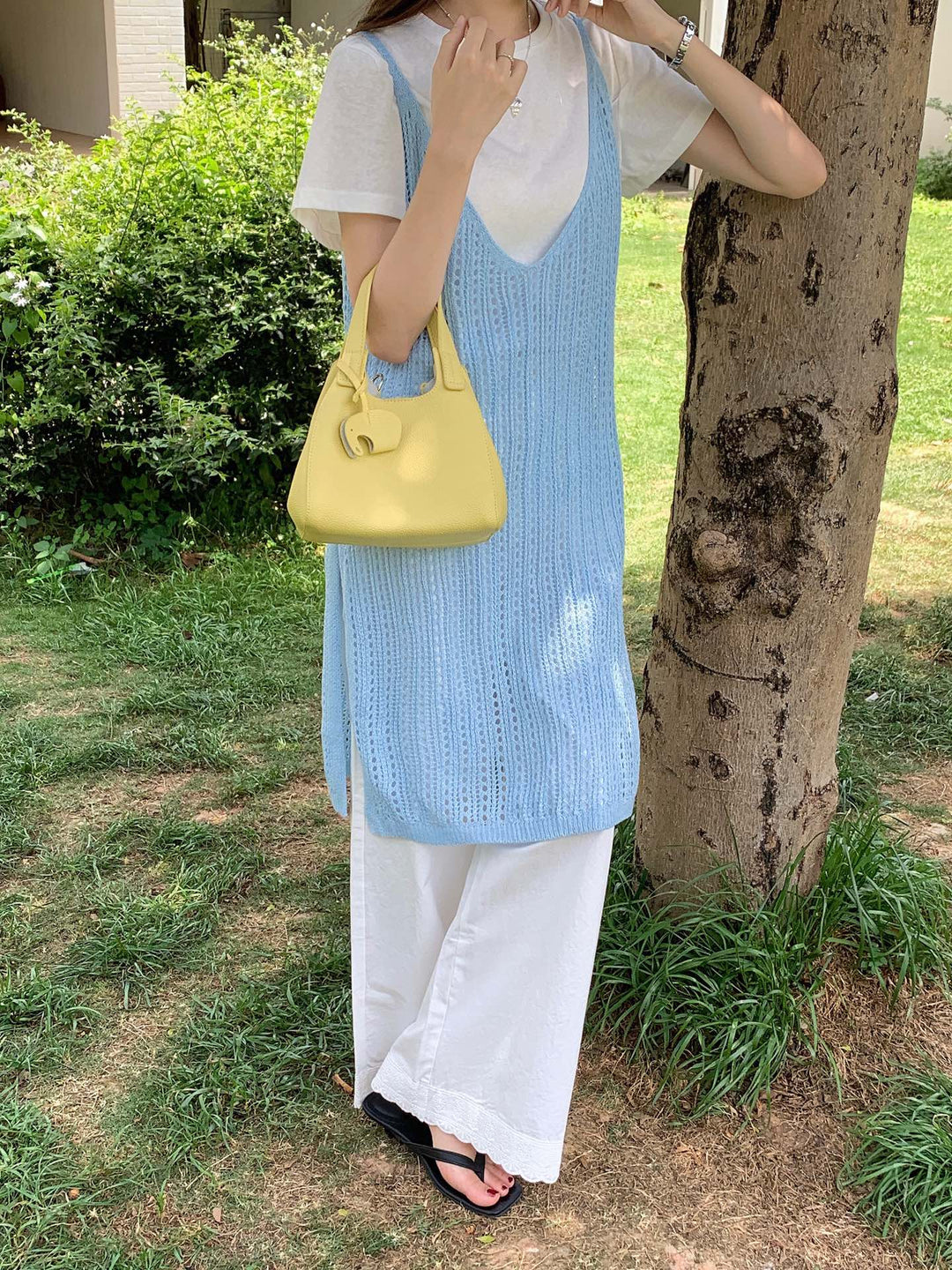 An image of a TF7024 Mini Shoulder Bag by Mirra Masa