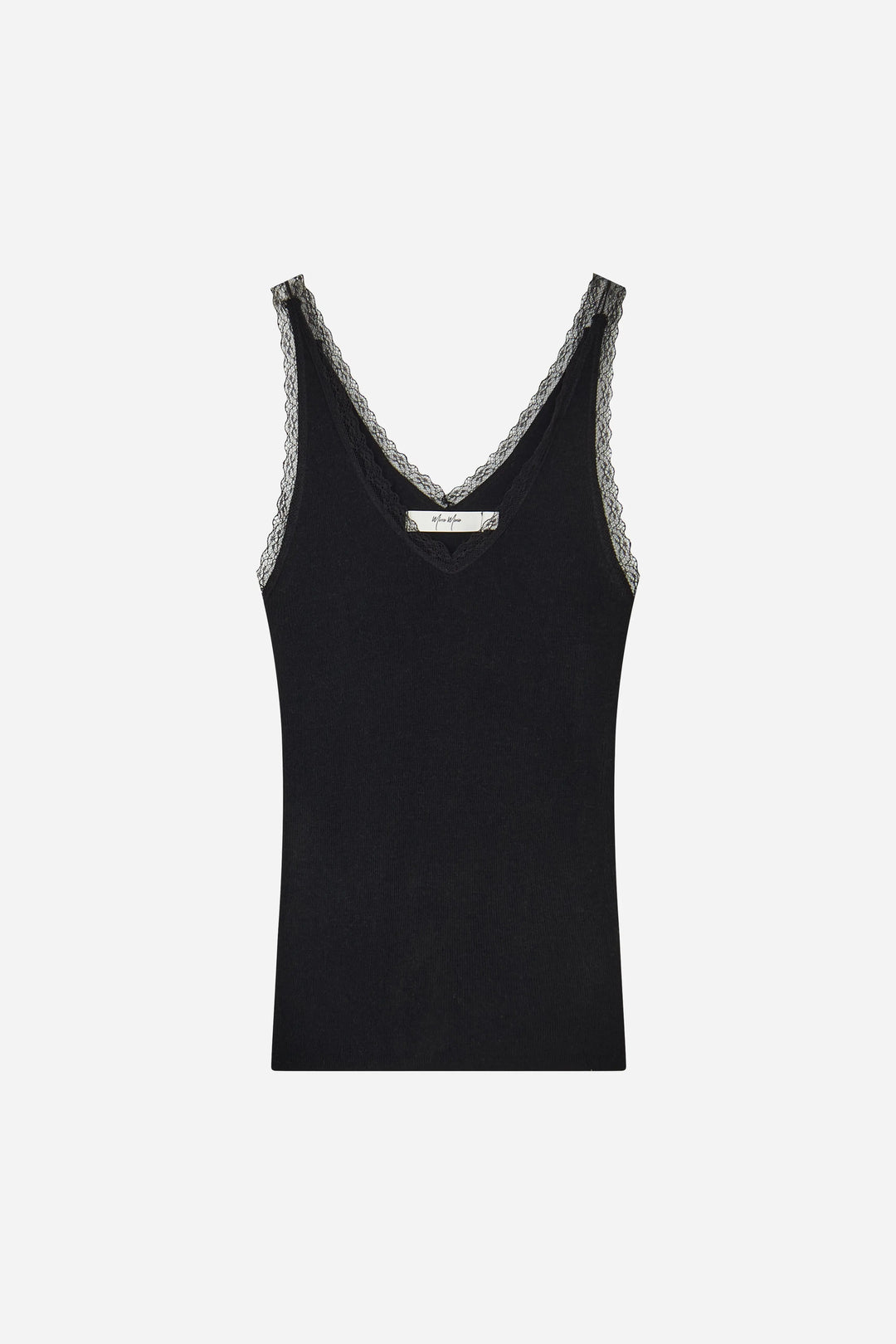 An image of a   10696 Lace-Trim V-Neck Camisole by  Mirra Masa