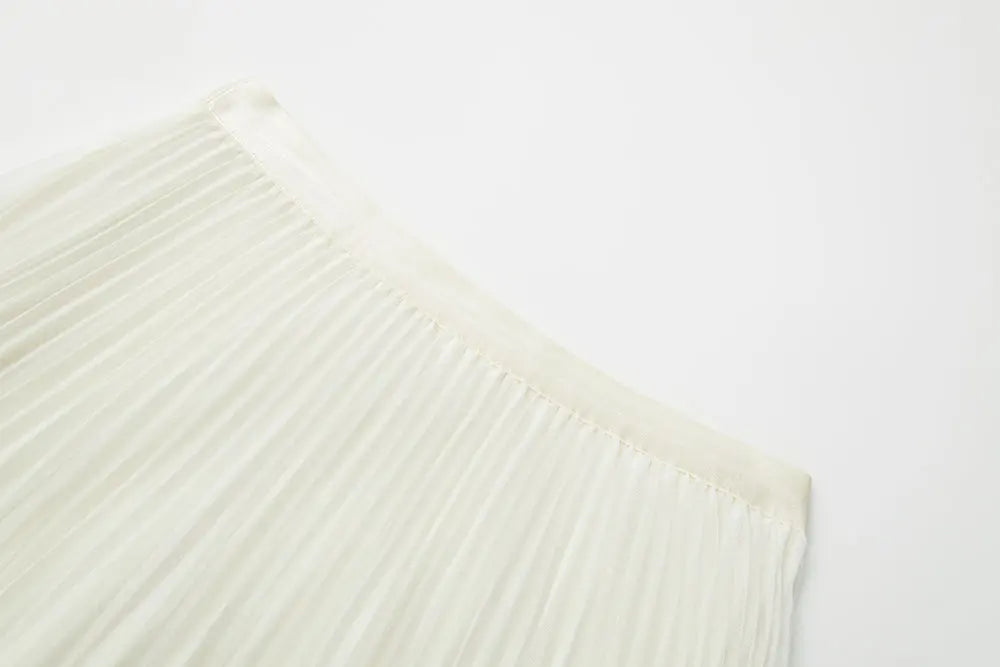An image of a   10997 Layered Pleated Skirt by  Mirra Masa