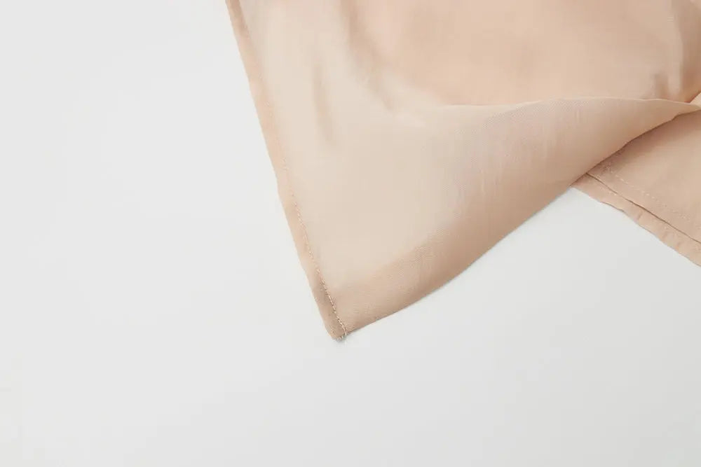 An image of a   11044 Side-Tie Button-Down Shirt by  Mirra Masa