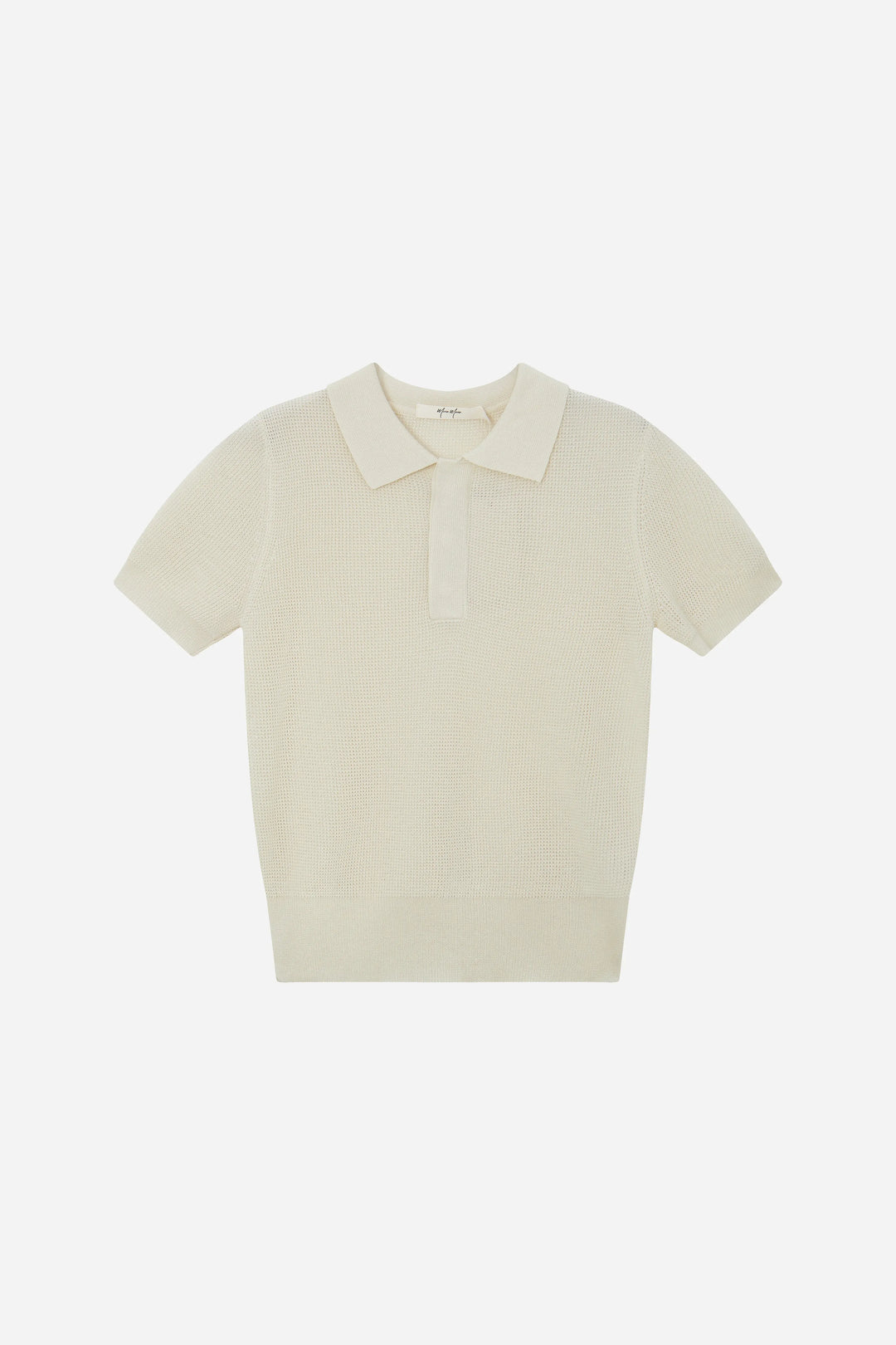 An image of a   11113 Short Sleeve Knit Polo by  Mirra Masa