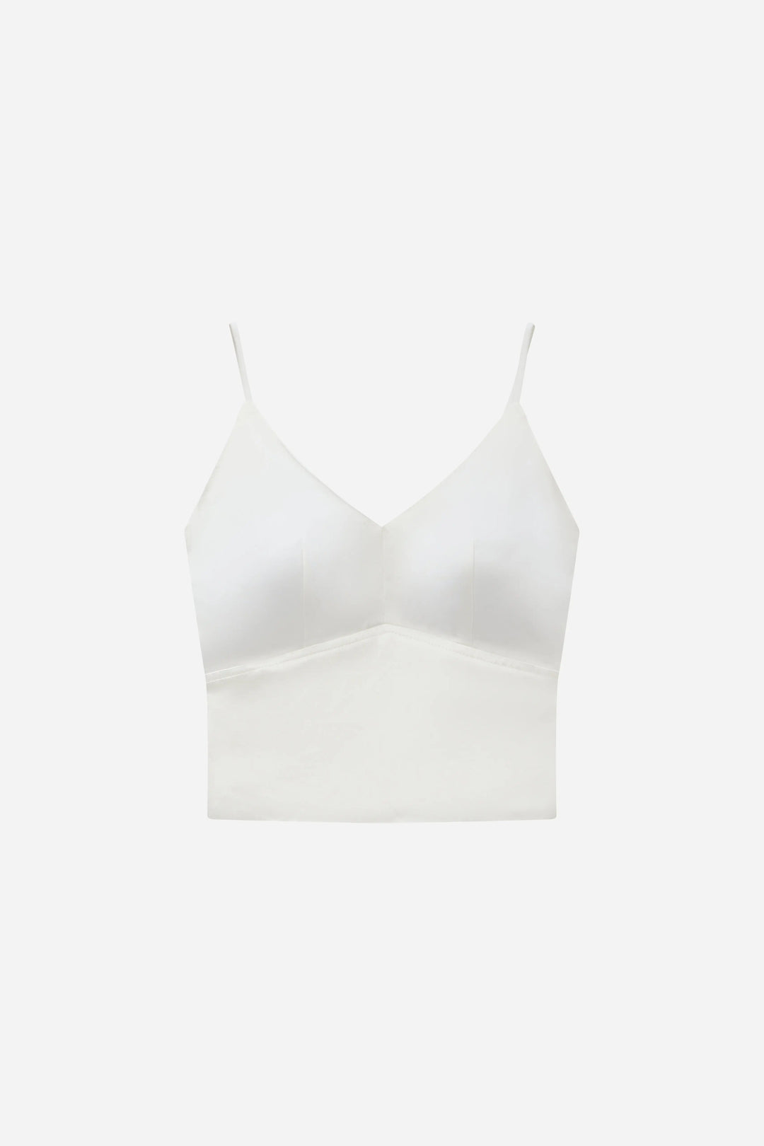 An image of a   11152 Structured Satin Camisole by  Mirra Masa