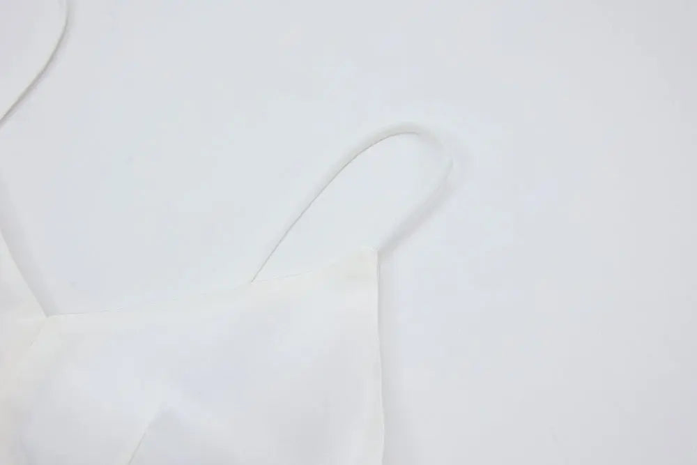 An image of a   11152 Structured Satin Camisole by  Mirra Masa