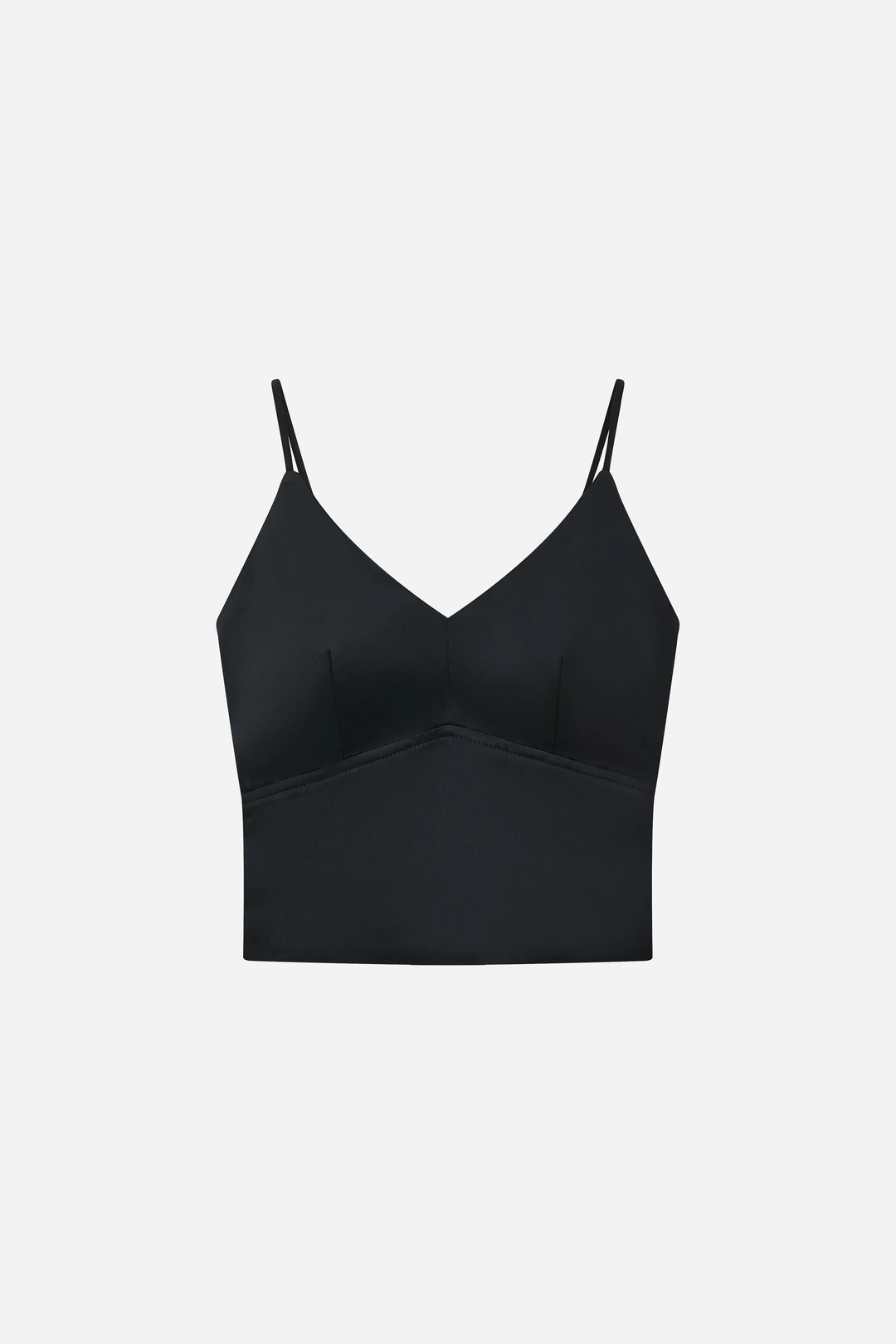 An image of a   11152 Structured Satin Camisole by  Mirra Masa