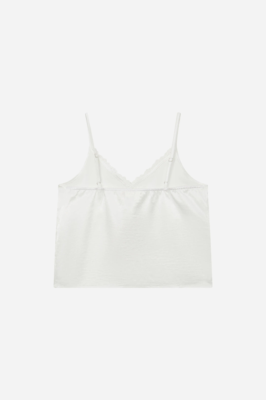 An image of a   11223 Lace Trim Camisole Top by  Mirra Masa