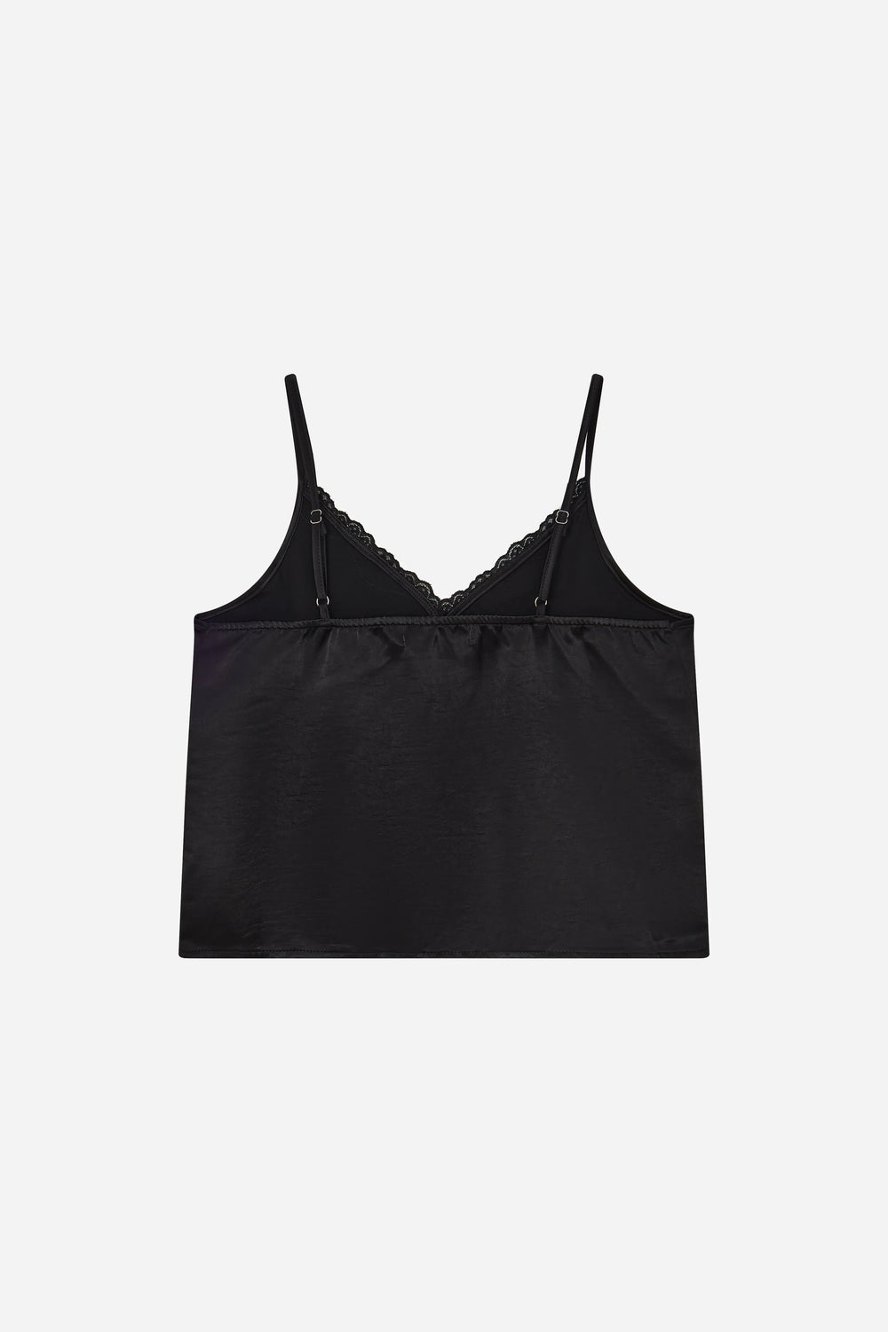 An image of a   11223 Lace Trim Camisole Top by  Mirra Masa