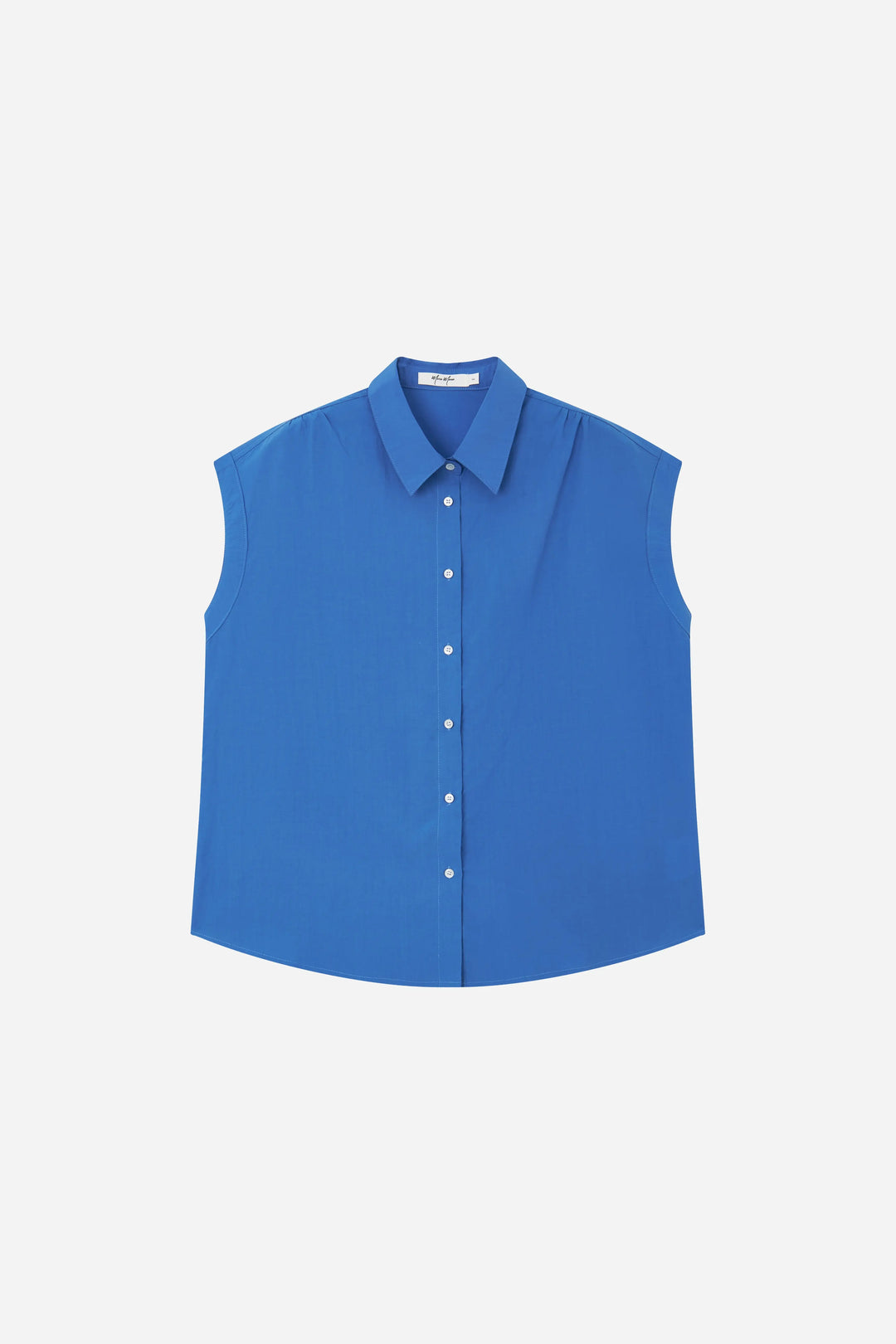 An image of a   11250 Collared Shell Blouse by  Mirra Masa