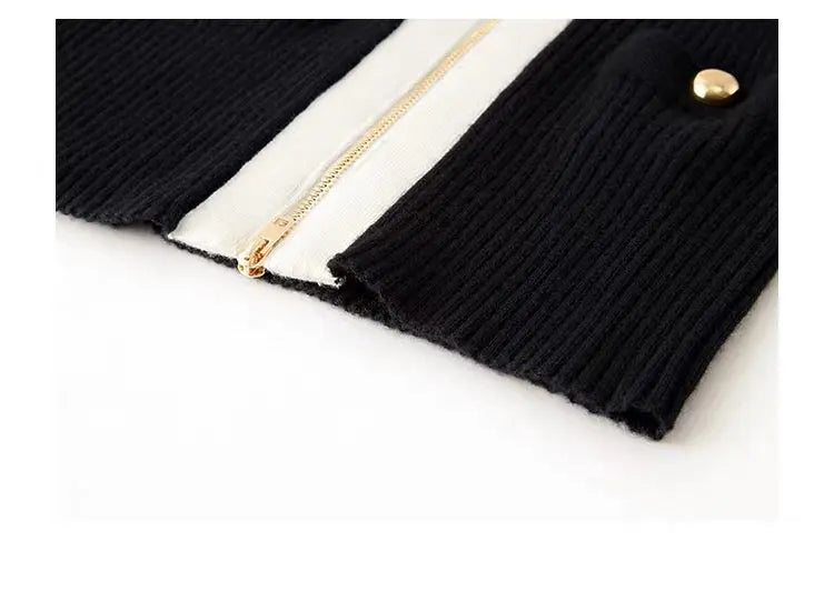 An image of a   11270 Luxe Merino Wool Cardigan by  Mirra Masa