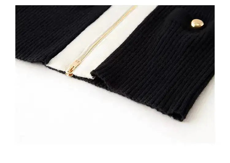An image of a   11270 Luxe Merino Wool Cardigan by  Mirra Masa