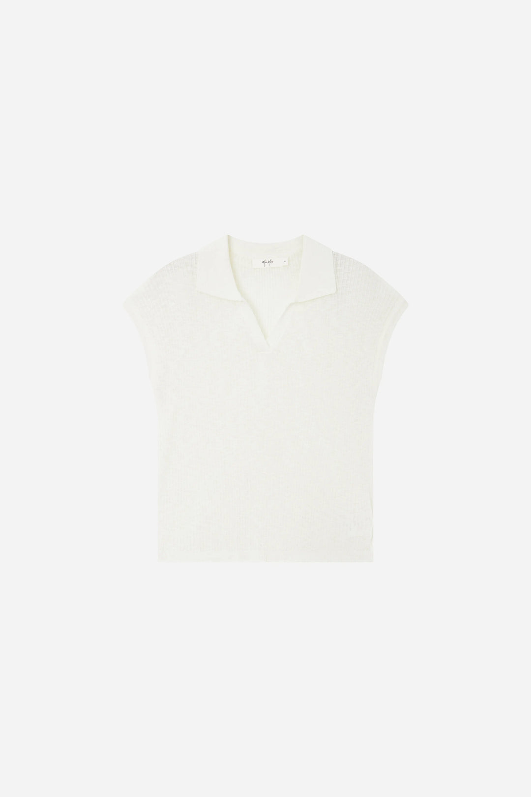 An image of a   11338 Everyday Ribbed V-Neck One Size by  Mirra Masa