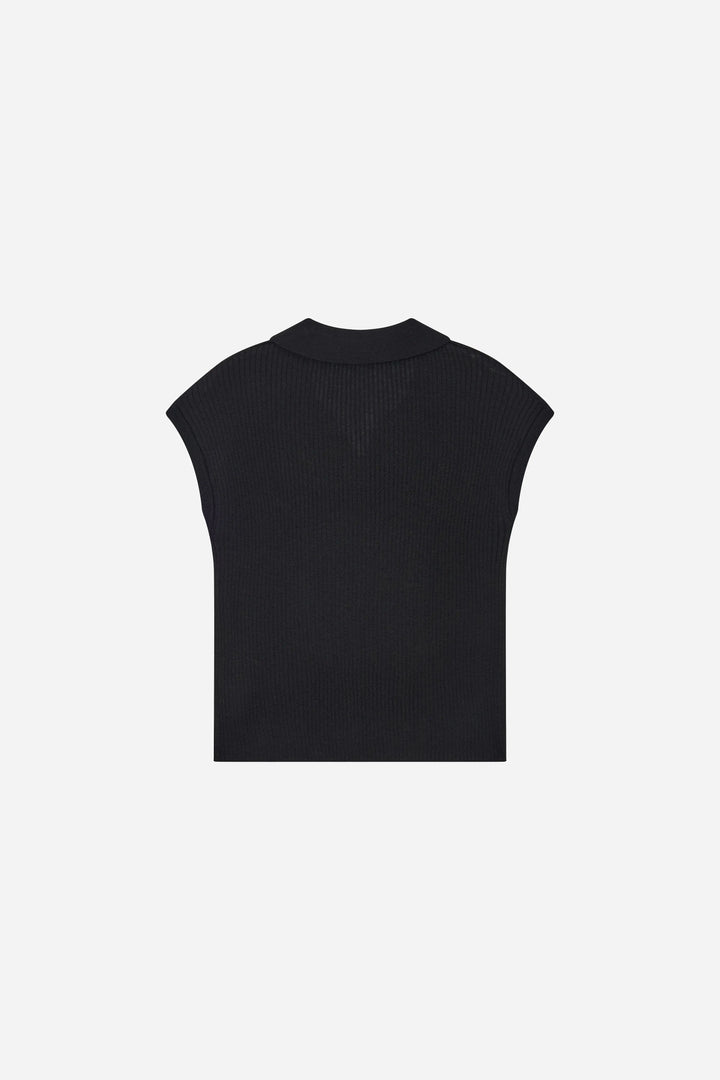 An image of a   11338 Everyday Ribbed V-Neck One Size by  Mirra Masa