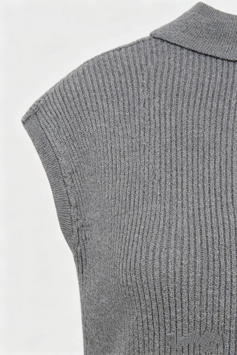 An image of a   11338 Everyday Ribbed V-Neck One Size by  Mirra Masa