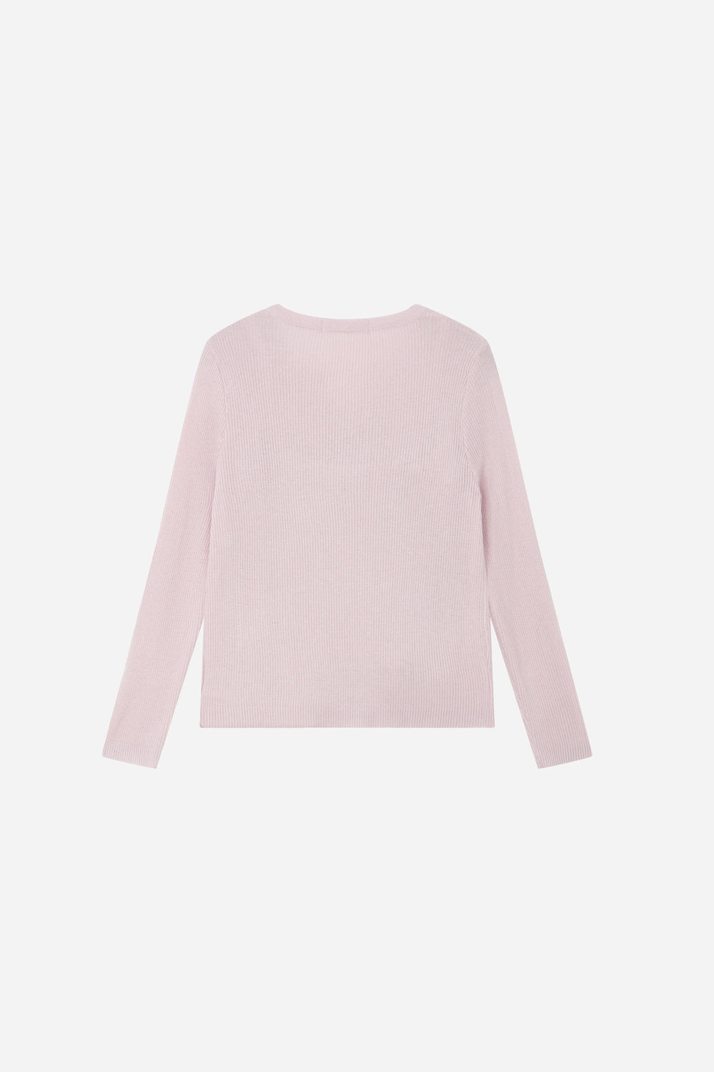An image of a   11354 Lace-Trim Knit Cardigan Set by  Mirra Masa