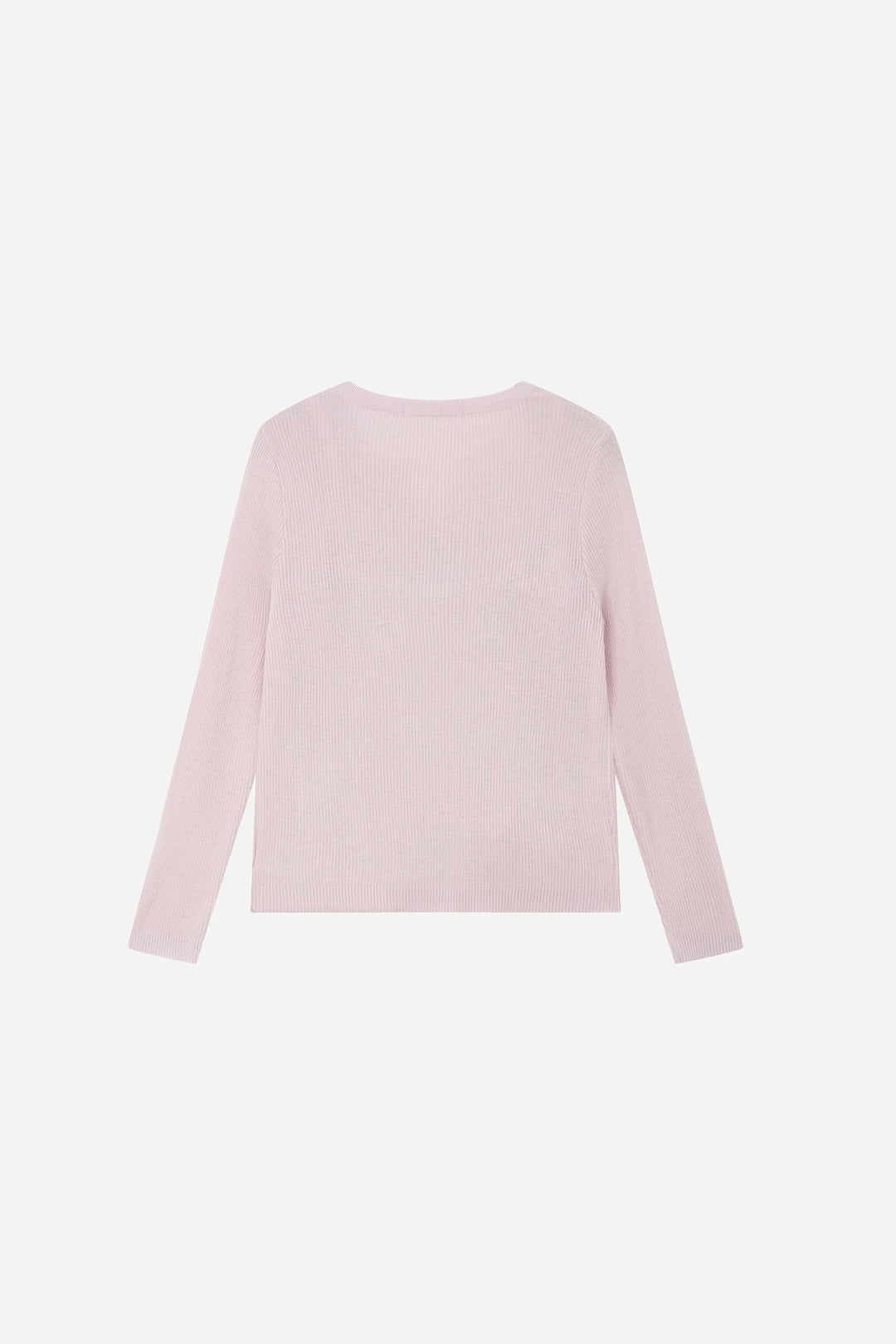 An image of a   11354 Lace-Trim Knit Cardigan Set by  Mirra Masa