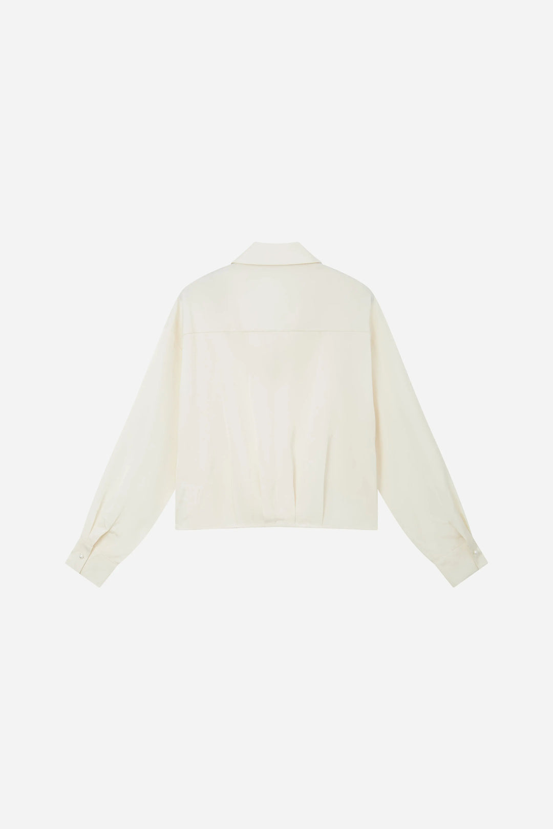 An image of a   11382 Collared Wrap Blouse by  Mirra Masa