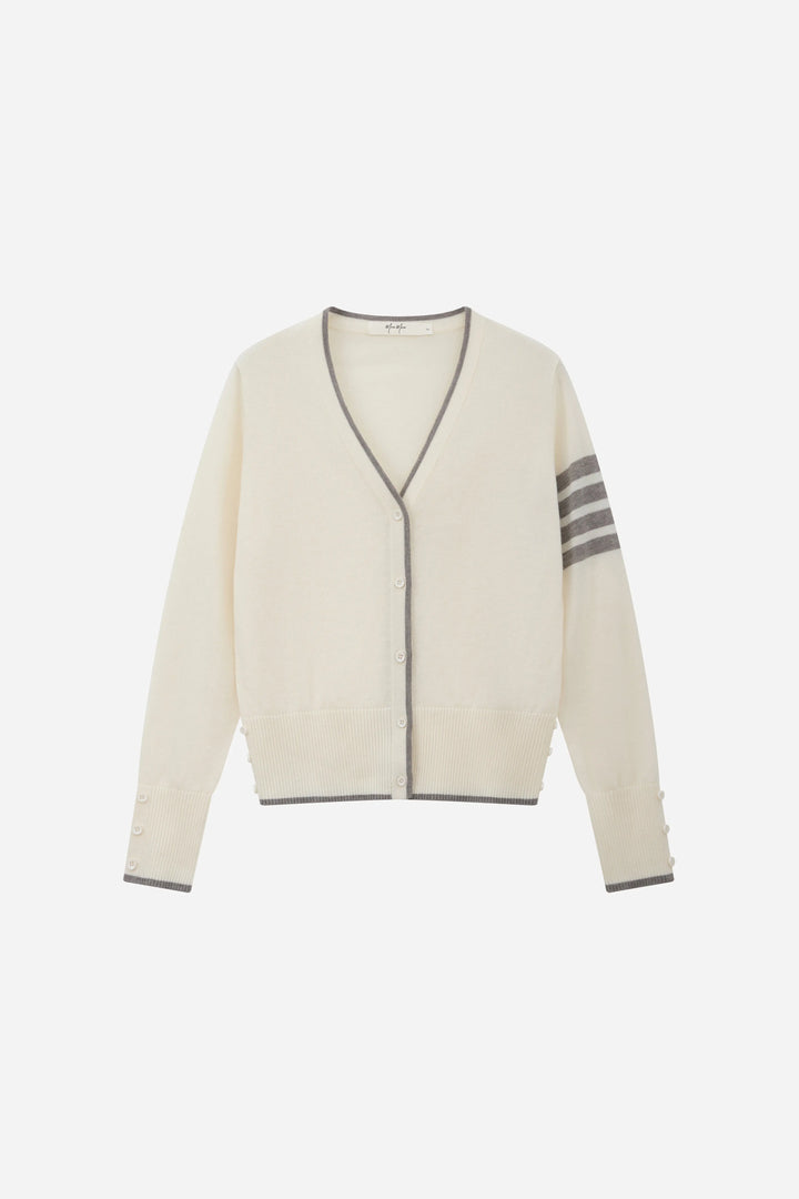 An image of a   11404 Cozy Wool Blend Layering Cardigan by  Mirra Masa