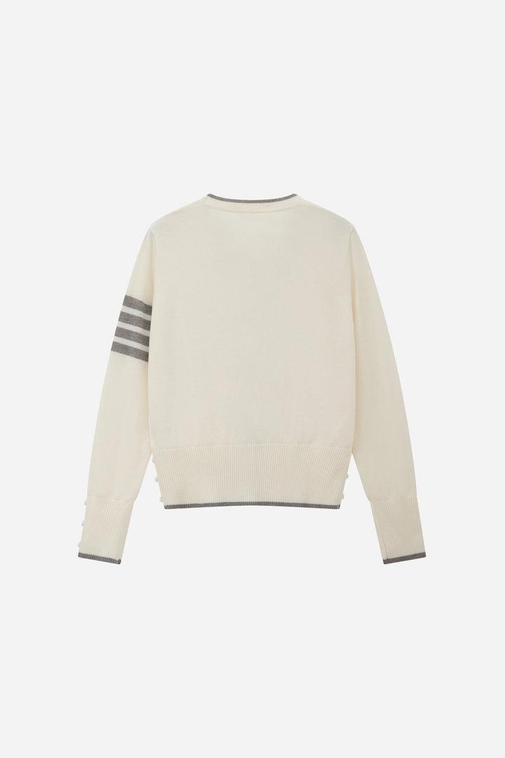 An image of a   11404 Cozy Wool Blend Layering Cardigan by  Mirra Masa