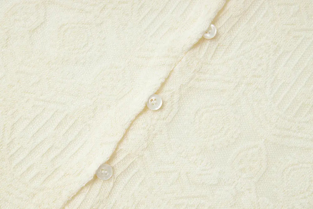 An image of a   11415 Lace Trim V-Neck Lyocell Blouse by  Mirra Masa