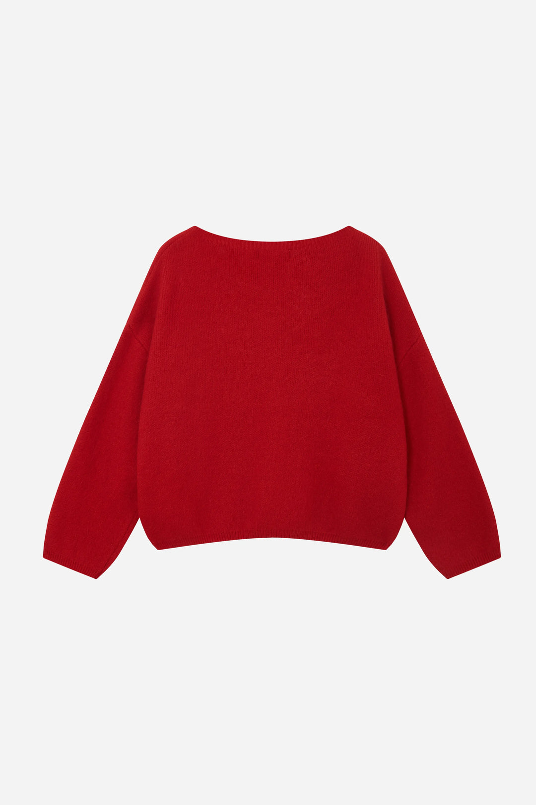 An image of a   11422 Round-Neck Off Shoulder Sweater by  Mirra Masa