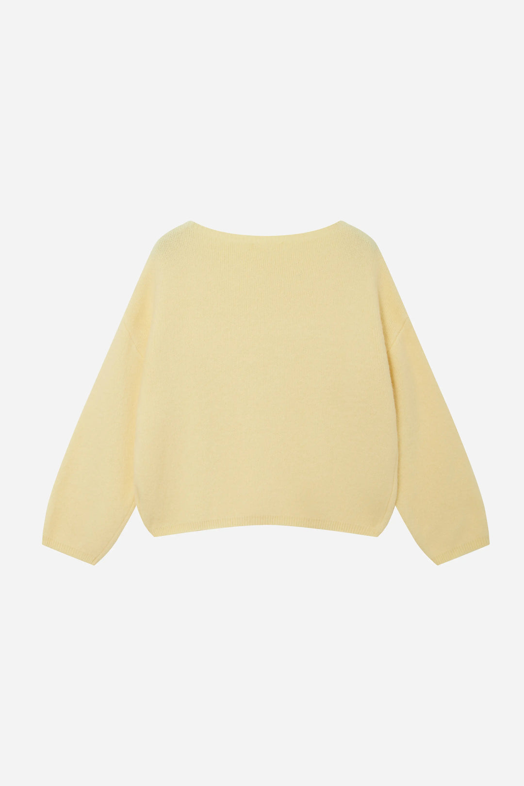 An image of a   11422 Round-Neck Off Shoulder Sweater by  Mirra Masa