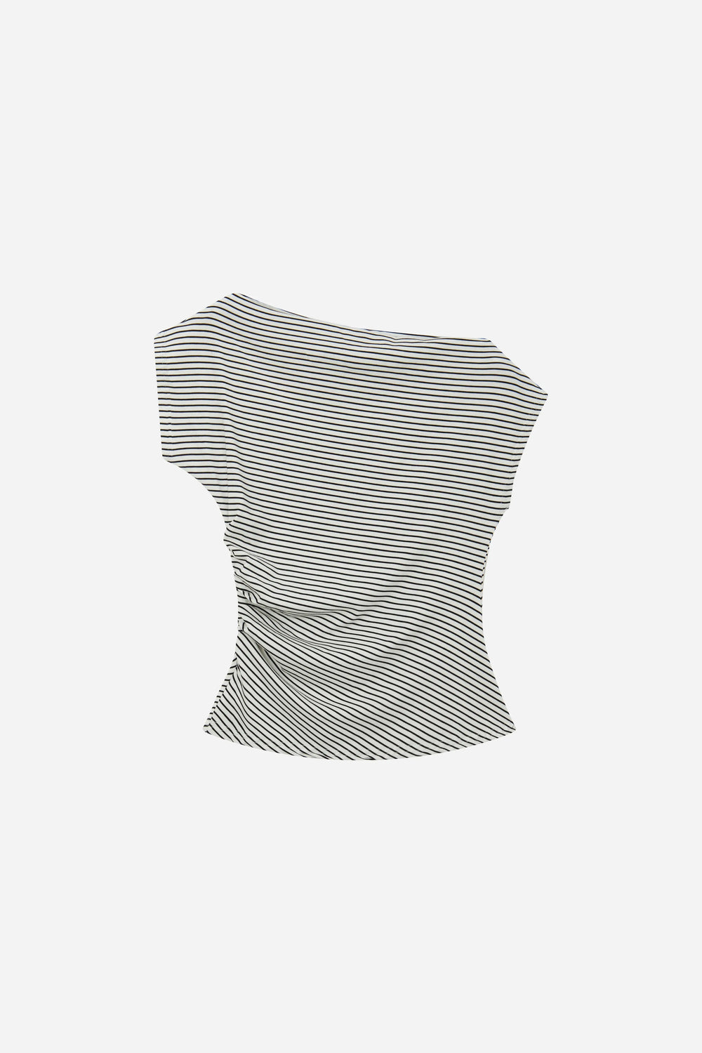 An image of a   11491 Ruched Cap Sleeve Top by  Mirra Masa
