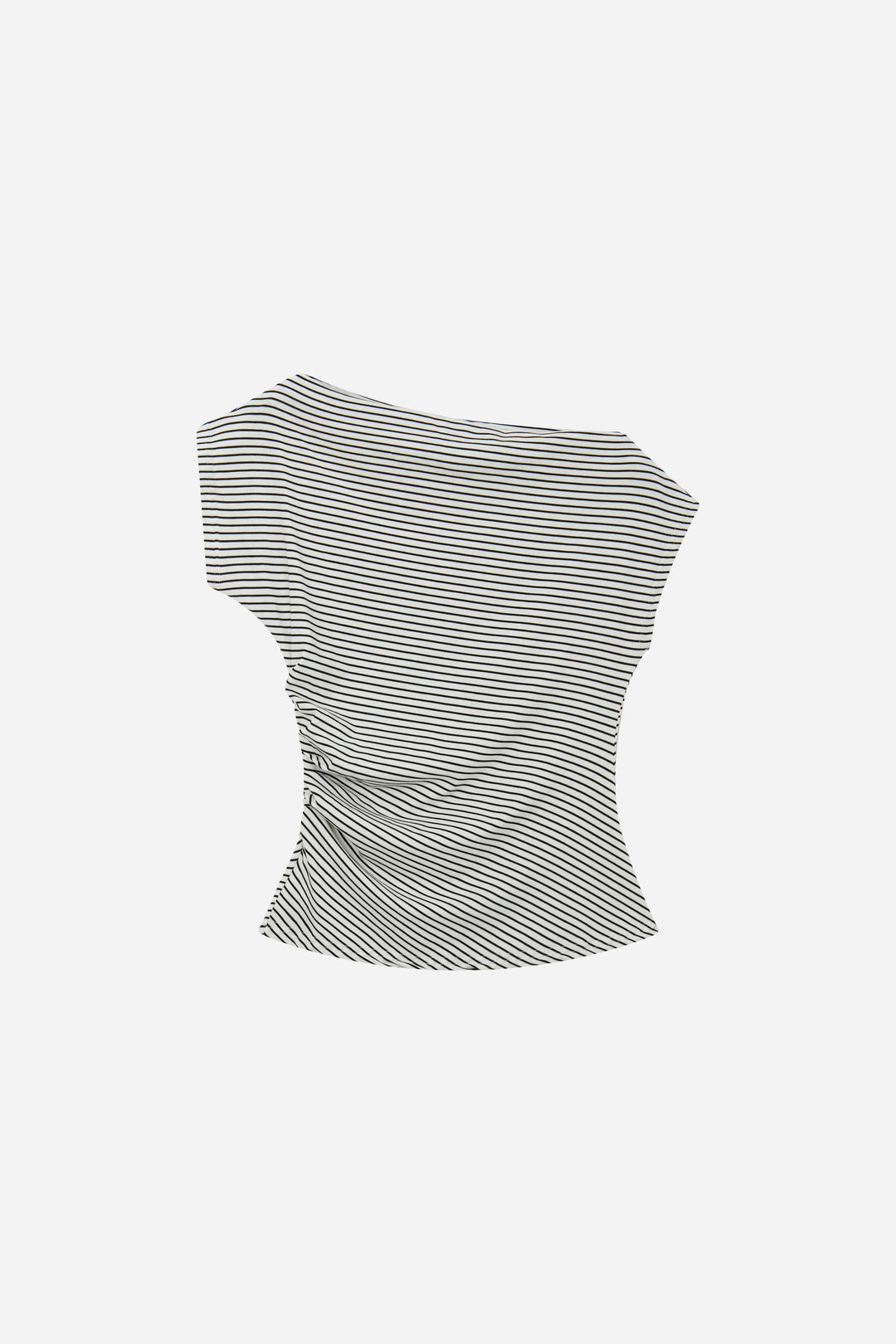 An image of a   11491 Ruched Cap Sleeve Top by  Mirra Masa