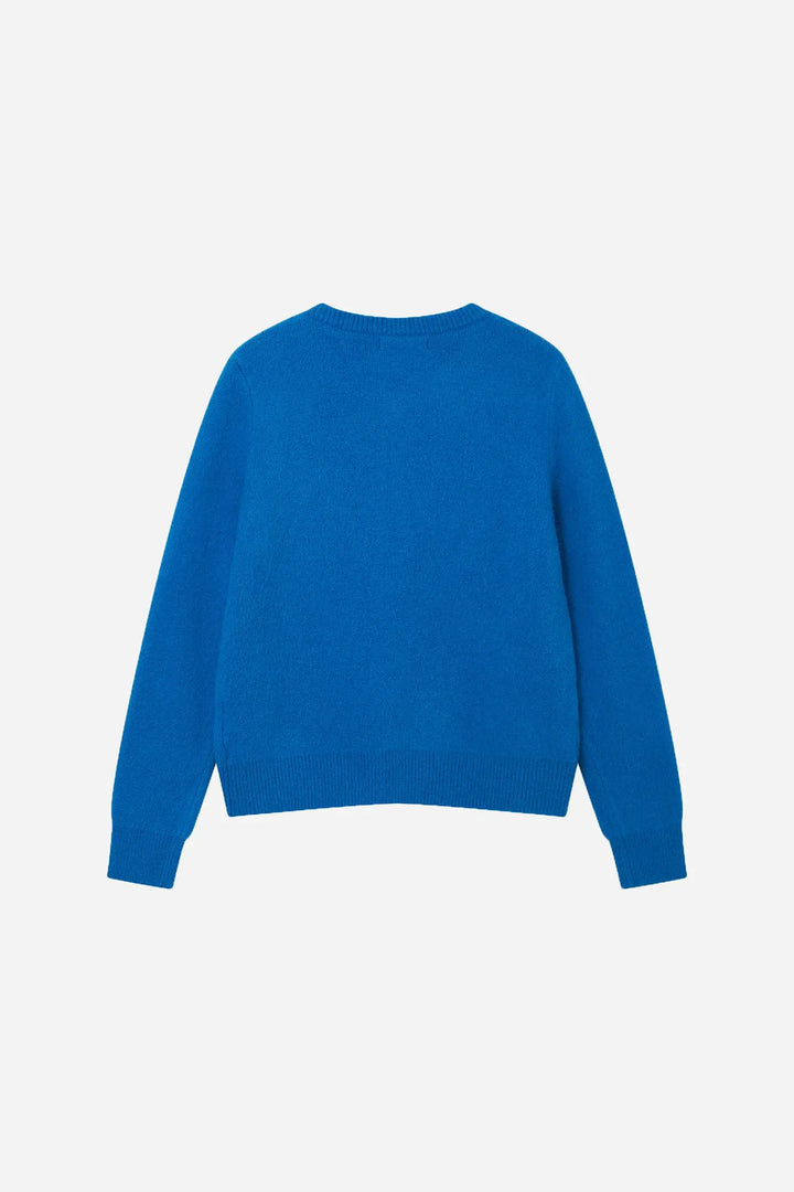 An image of a   11594 Round Neck Button Down Cardigan by  Mirra Masa