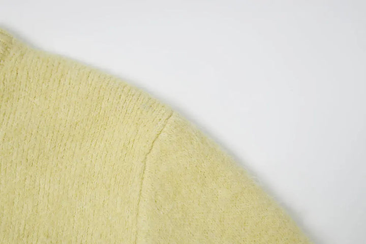 An image of a   11594 Round Neck Button Down Cardigan by  Mirra Masa