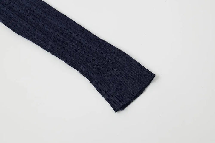 An image of a   11649 Pointelle Knit Cardigan by  Mirra Masa