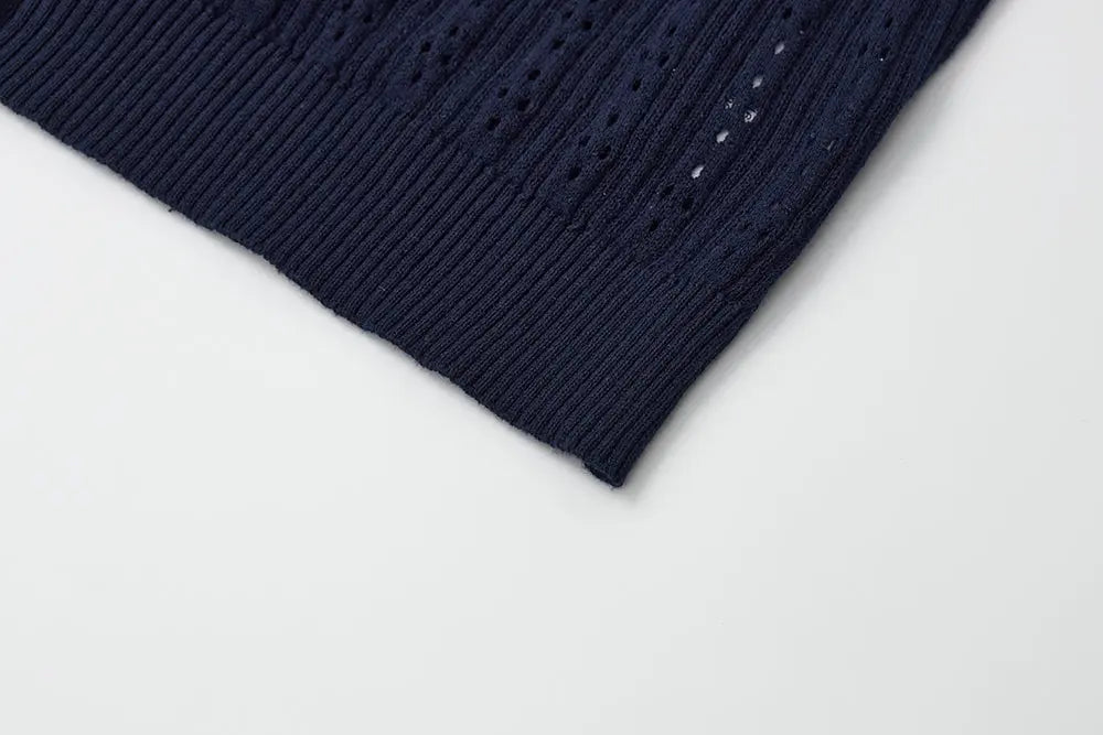 An image of a   11649 Pointelle Knit Cardigan by  Mirra Masa