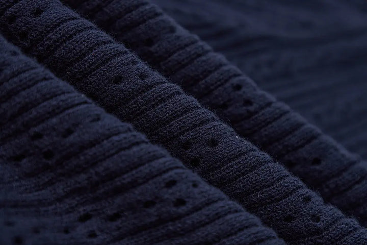 An image of a   11649 Pointelle Knit Cardigan by  Mirra Masa