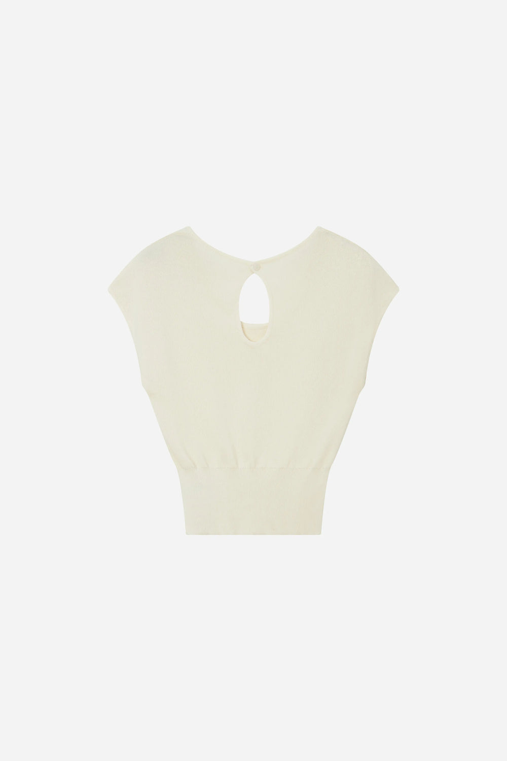 An image of a   11745 The Sculpted Cutout Top by  Mirra Masa