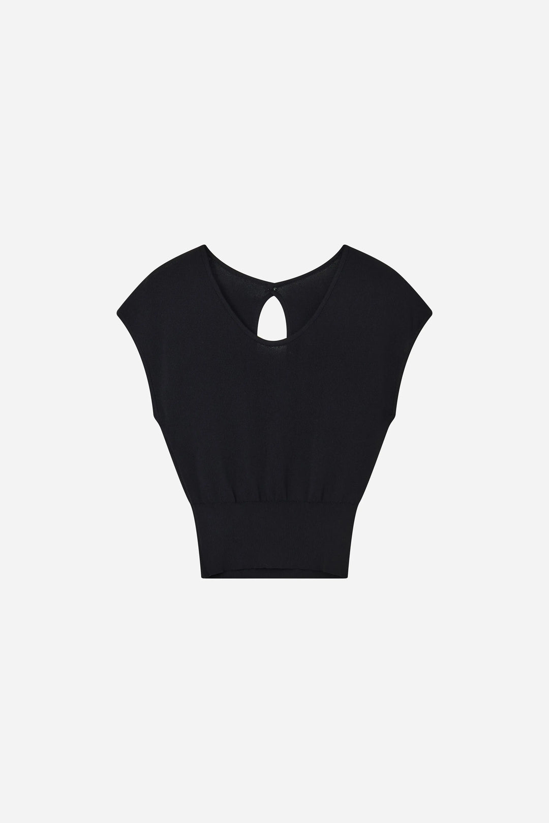 An image of a   11745 The Sculpted Cutout Top by  Mirra Masa