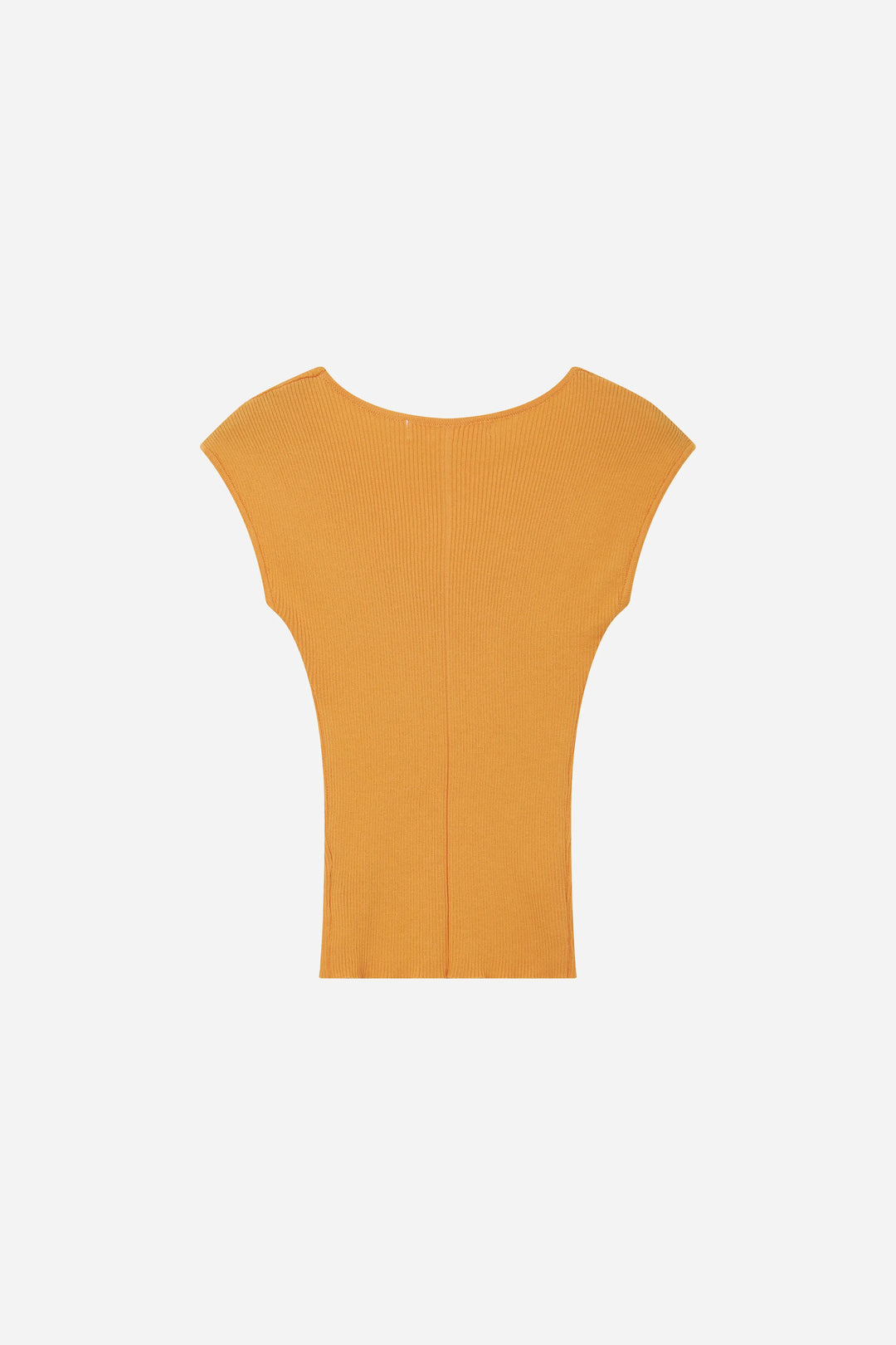 An image of a   11788 Ribbed Scoop Neck Top by  Mirra Masa