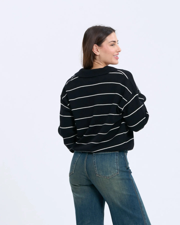 An image of a   1184D Polo Sweater by  Mirra Masa