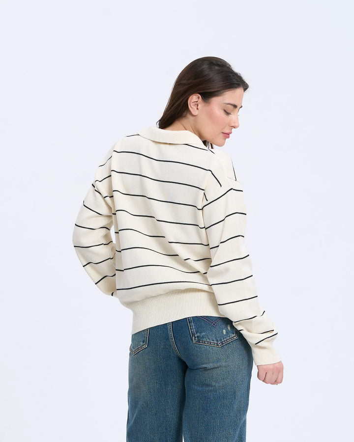 An image of a   1184D Polo Sweater by  Mirra Masa