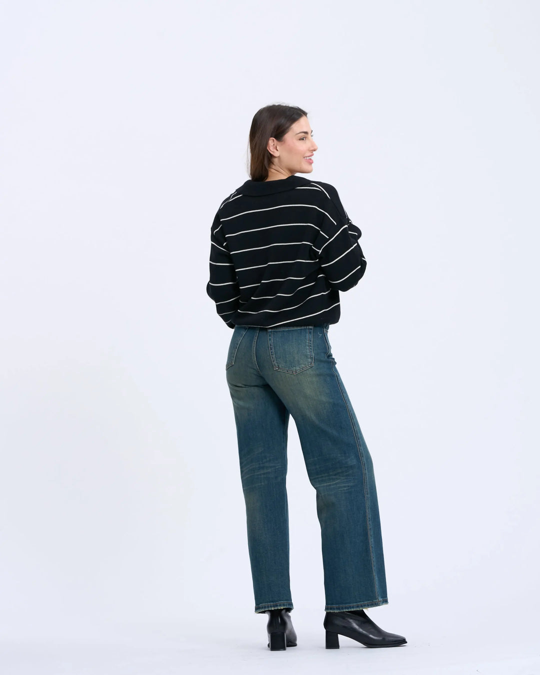 An image of a   1184D Polo Sweater by  Mirra Masa