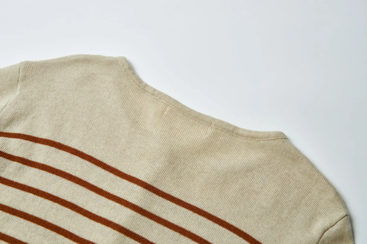 An image of a   11883 Striped Cardigan by  Mirra Masa