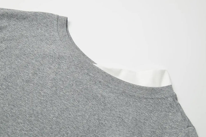 An image of a   11887 Layered Boatneck Sweatshirt by  Mirra Masa