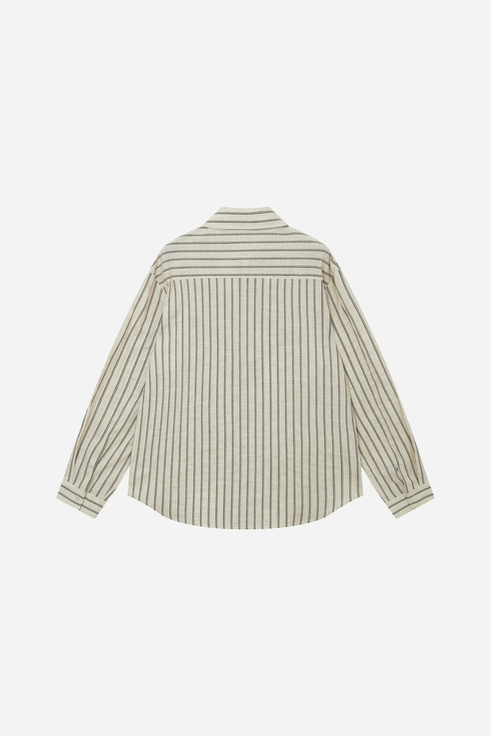 An image of a   11904 Striped Button-Down Shirt by  Mirra Masa
