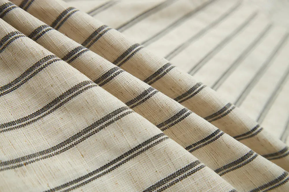 An image of a   11904 Striped Button-Down Shirt by  Mirra Masa