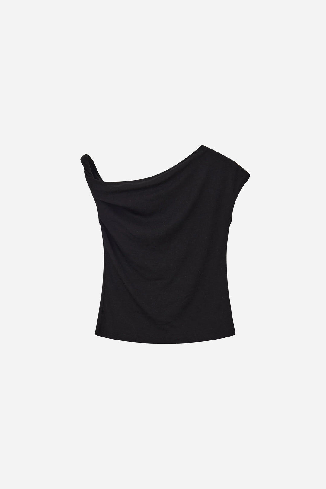 An image of a   11906 The Sculptural Cowl Top by  Mirra Masa