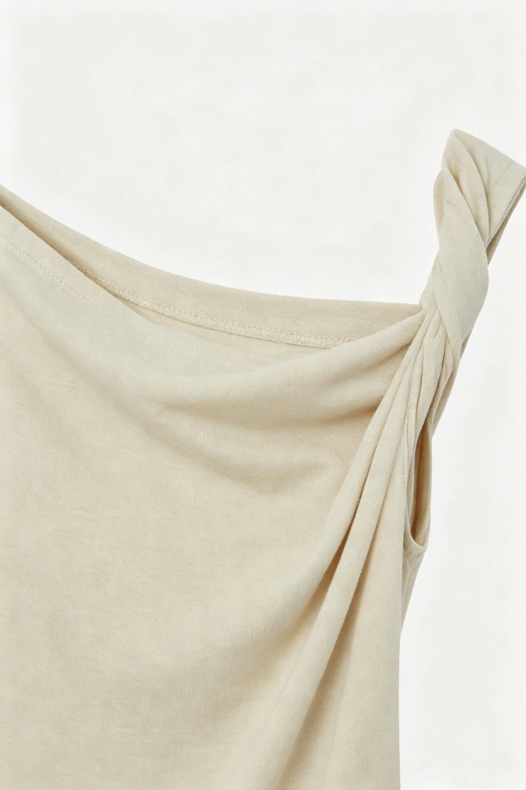An image of a   11906 The Sculptural Cowl Top by  Mirra Masa