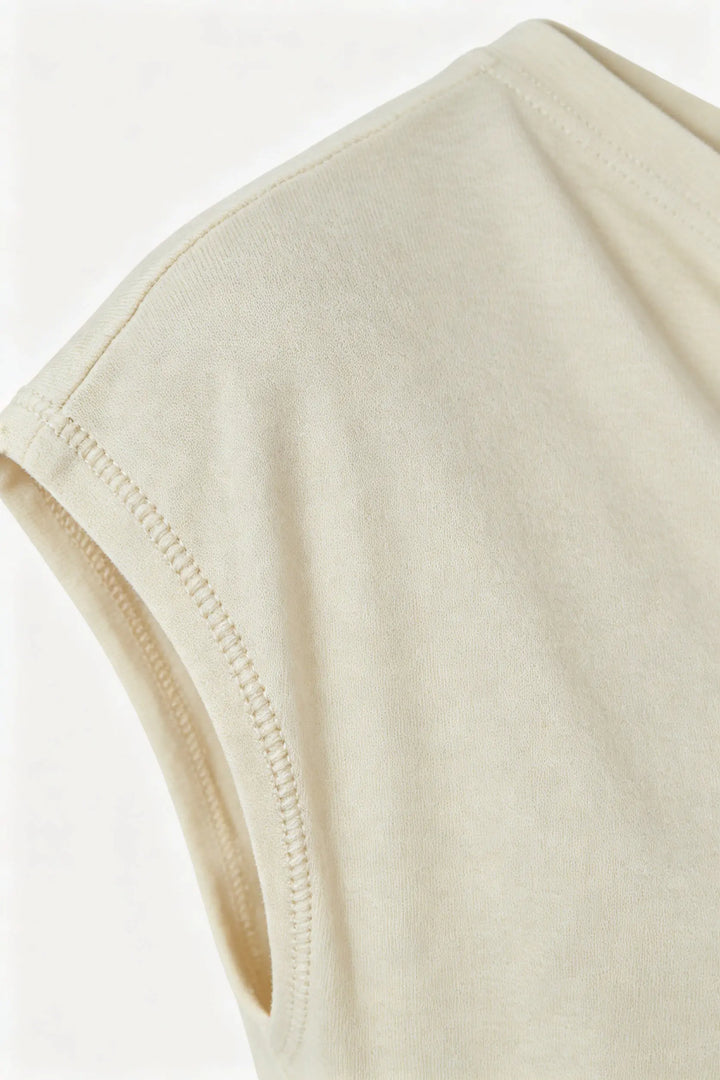 An image of a   11906 The Sculptural Cowl Top by  Mirra Masa