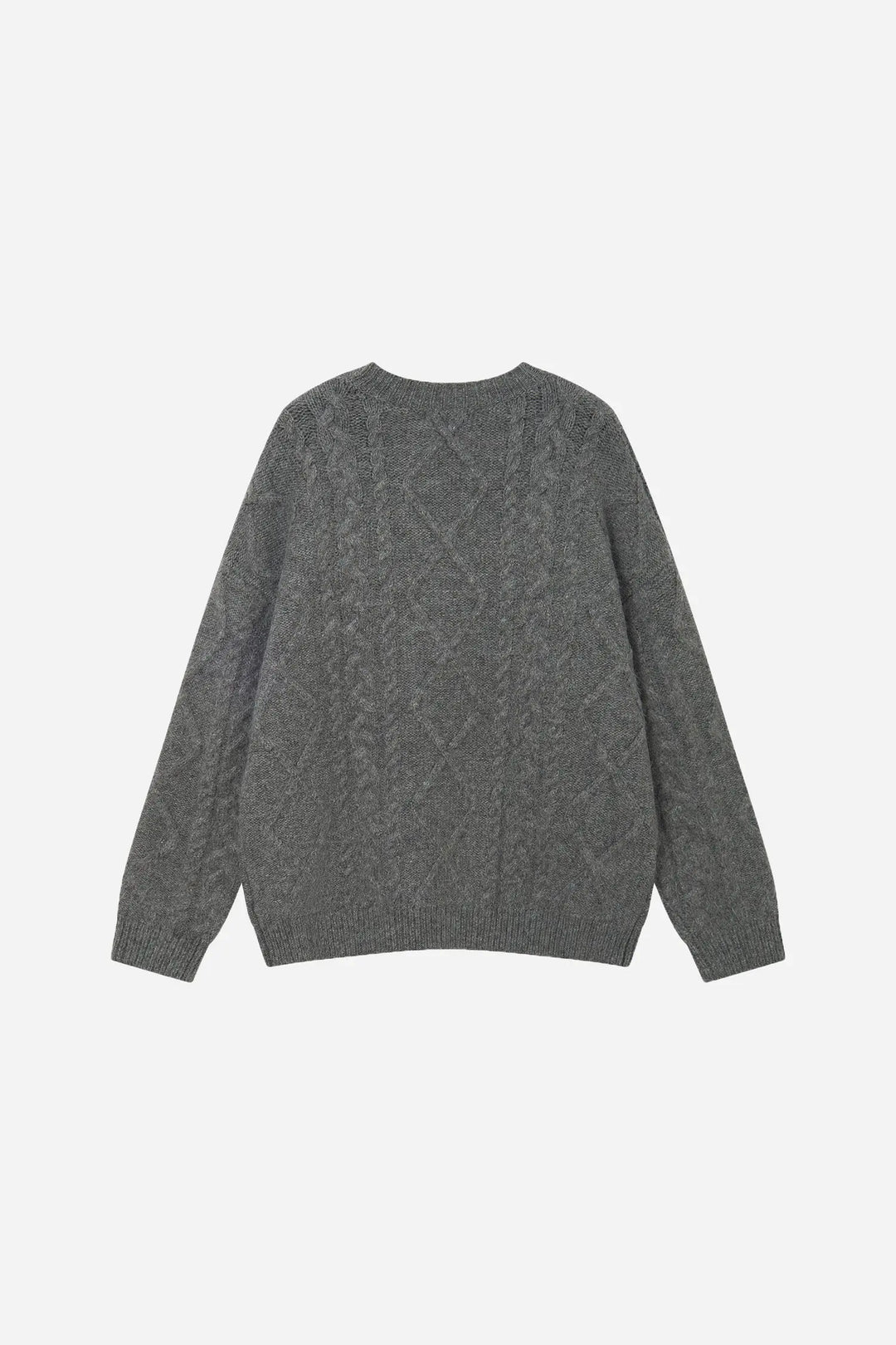 An image of a   11947 Cable Knit Sweater by  Mirra Masa