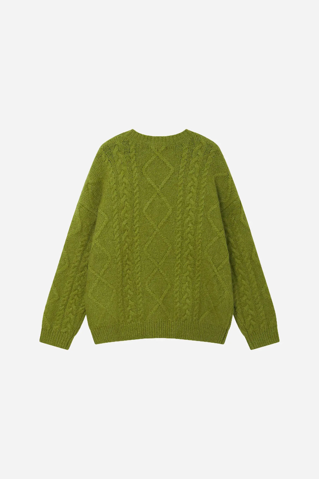An image of a   11947 Cable Knit Sweater by  Mirra Masa