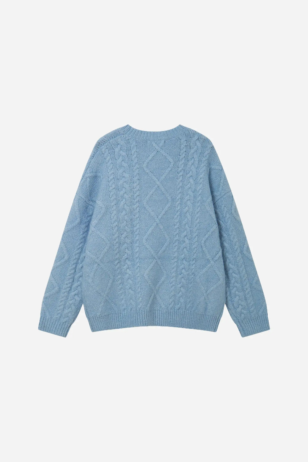 An image of a   11947 Cable Knit Sweater by  Mirra Masa