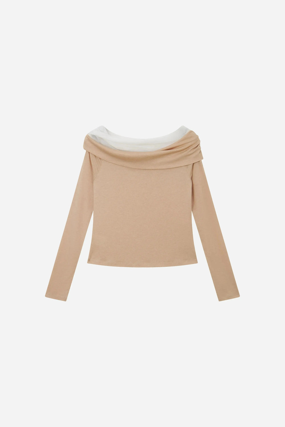 An image of a   11967 Layered Off-Shoulder Top by  Mirra Masa