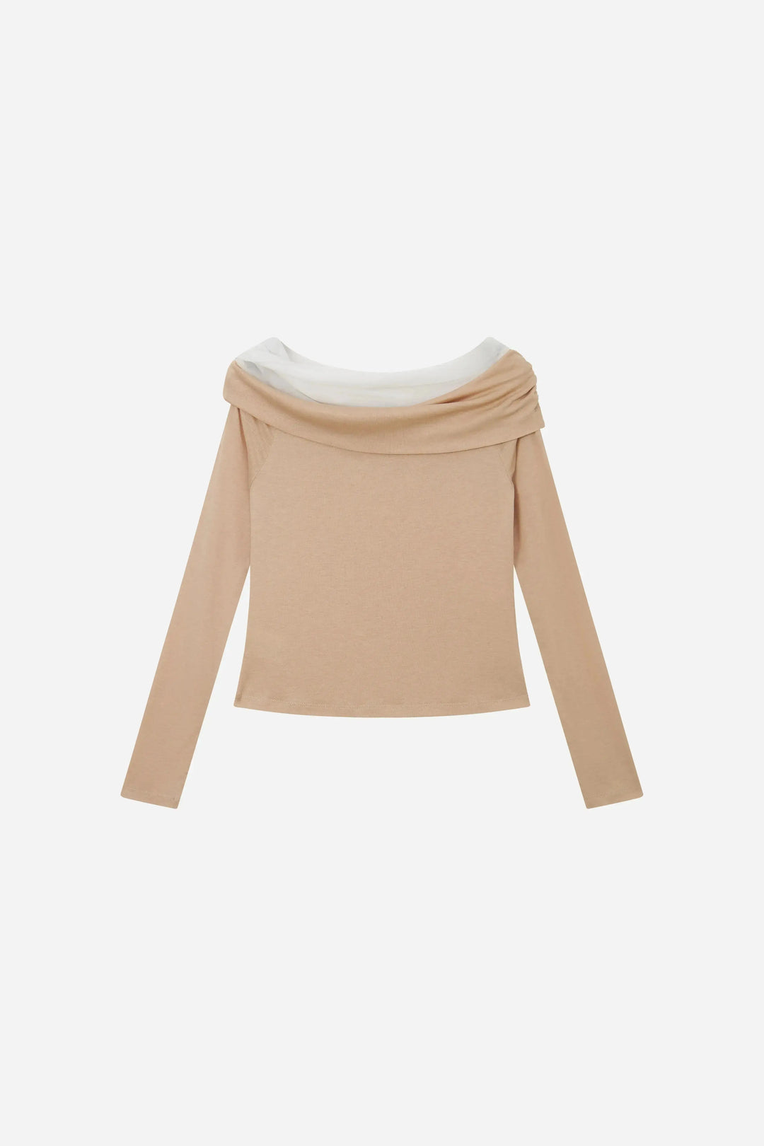 An image of a   11967 Layered Off-Shoulder Top by  Mirra Masa