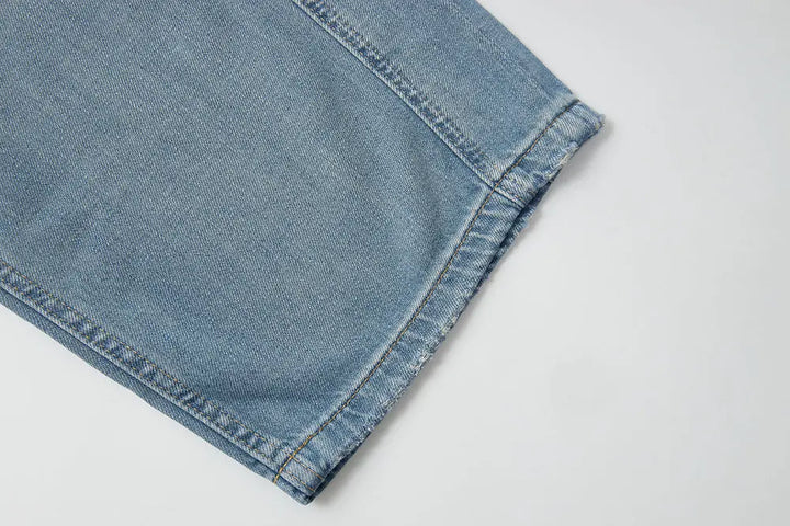 An image of a   12077 Sash Belted Wide Leg Jeans by  Mirra Masa